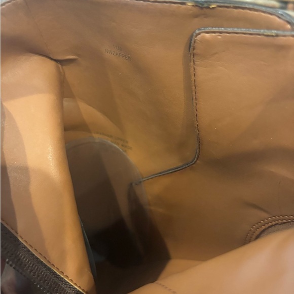 Nine West Brown Leather Heeled Boots in size 11. Great condition ! - Picture 10 of 11